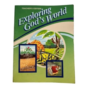 Abeka Exploring Gods World Teacher Edition 2nd Ed Gr 3 Science Full Stu Text VGC - Picture 1 of 11