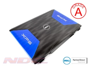 Dell XPS M1730 LCD Lid Cover (Blue Blades) + Hinges + WL Cables - 0FT509 FT509 - Afbeelding 1 van 3