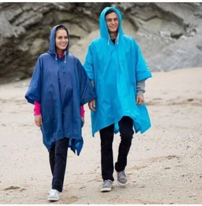 Mad Dasher Adult Size Large Reusable Rain Poncho - Bild 1 von 9