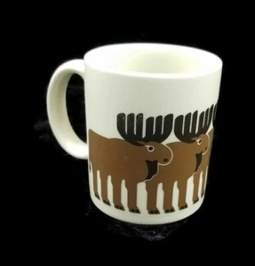 Vintage Taylor and Ng Moose Herd (Meese?) Coffee Mug Cup - Picture 1 of 6