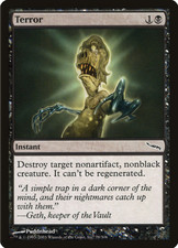 @MagictheGathering (MTG) Black - x4 Terror - Mirrodin - Instant