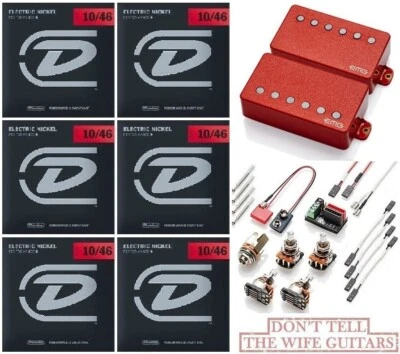 JUEGO ACTIVO EMG 57 + 66 ROJO MACETAS ESTÁNDAR ESPACIADAS Y DE EJE CORTO (JUEGOS DE 6 CUERDAS) Foto 1 de 2