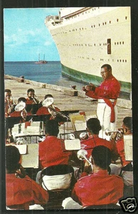 Band Military Forces Music Sergeant Major Kini Cava Suva Fiji stamps 1967 - Picture 1 of 1