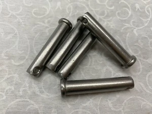 bag of 5 LEITZKE 3/8" X 1-7/8" Stainless Steel CLEVIS PINS - Foto 1 di 2