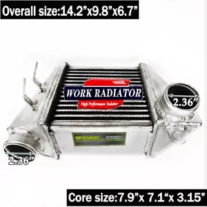 Turbo Intercooler for 1999-2004 VW Golf Jetta 1.8 MK4 GTI R 1.9TDI ALH 2002 2005 - Picture 1 of 11