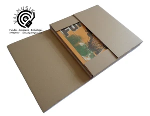 50 CAJAS DE CARTÓN PARA ENVIAR HASTA 12 DISCOS DE VINILO LP Y MAXI SINGLE NUEVAS - Imagen 1 de 4