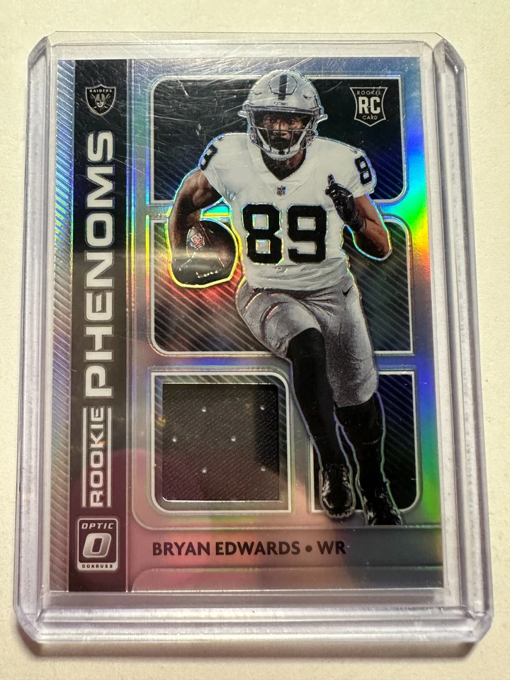 K66,648 - 2020 Donruss Optic Rookie Phenoms Jerseys #28 Bryan Edwards - Image 1 of 1