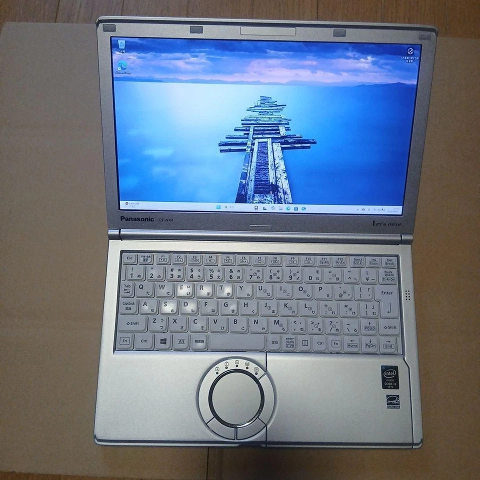 Panasonic Let's Note CF-NX4 Laptop PC i5-5300U 8GB SSD256GB Win11 From Japan - Image 1 of 2