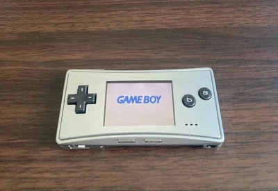 Game Boy Micro Silver Game Boy Advance body GBA micro - Image 1 of 4