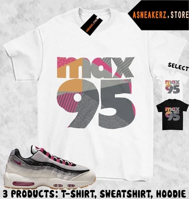 Camiseta a juego AM 95 SB Cactus Flor Zapatilla a juego Camiseta Max 95s Camiseta Foto 1 de 3