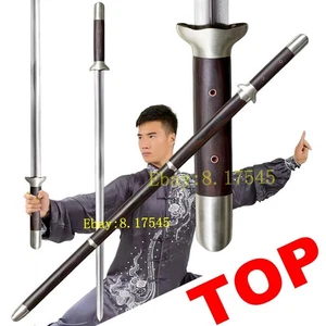 Espada de práctica de Tai Chi WuShu para una mano china KungFu Tai Ji ejercicio Jian - Imagen 1 de 11