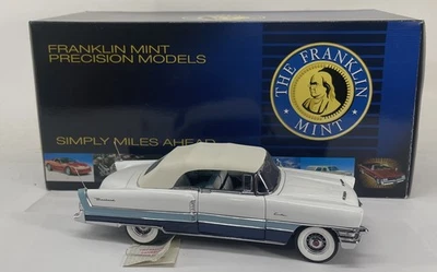 Coche modelo Packard Caribbean 1955 escala 1/24 Franklin Mint Foto 1 de 4