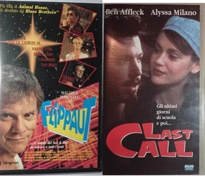 Vhs Flippaut 1991 + Last Call l Ultimo Appello 1996 Alyssa Milano Videocassetta  - Foto 1 di 7
