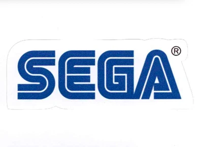 SEGA Logo Sticker (Reproduction) - Image 1 of 2