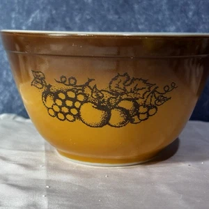 Pyrex Old Orchard braun orange #401 Schüssel 1,5 Pint Rührschüssel 2172z - Bild 1 von 6