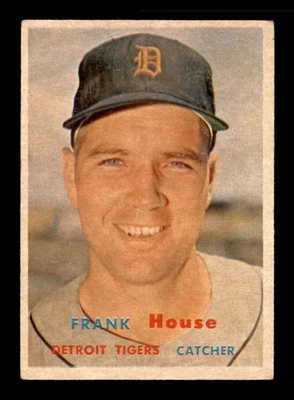 1957 Topps #223 Frank House   VG/VGEX X3504836 - Image 1 of 3