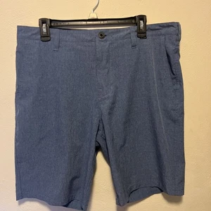 Men’s Hurley  Phantom Moisture Wicking Golf Shorts Size 36 Blue - Picture 1 of 6