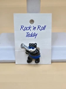 Rock'n Roll Teddy Pin/Brosche - Bild 1 von 3