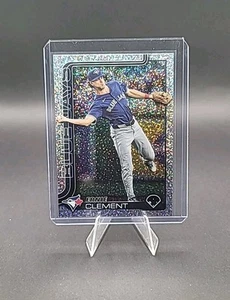 2025 Topps Series 1 Confetti Parallel Ernie Clement #319 Toronto Blue Jays - Picture 1 of 2