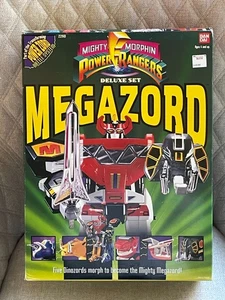 DE COLECCIÓN 1993 BANDAI POWER RANGERS CONJUNTO DE LUJO MEGAZORD FIGURA DE ACCIÓN NUEVO EN CAJA - Imagen 1 de 6