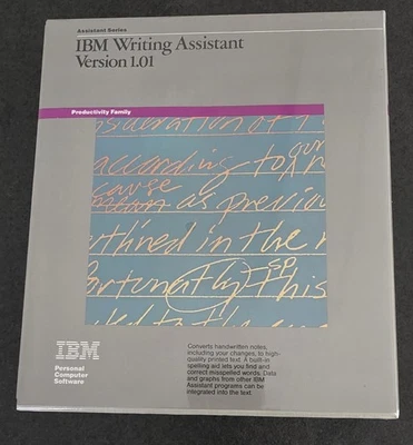 RARITÄT - IBM Writing Assistant, Version 1.01 - Englisch, original verschweißt - Bild 1 von 2