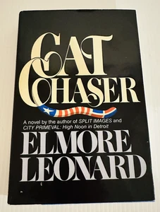 Cat Chaser First Edition 1st print Elmore Leonard Hardcover Thriller MINT - Picture 1 of 9