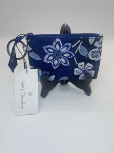 Vera Bradley Schlüsselanhänger Kreditkarte Tropen Gobelin Geldbörse Campus Reißverschluss Ausweisetui - Bild 1 von 9