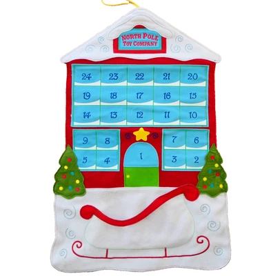 Hallmark Keepsake Kids Countdown Advent Calendar Christmas North Pole Toy 2007 - Image 1 of 4