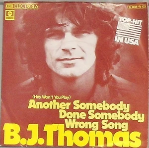 B.J. Thomas Another Somebody done Somebody Wrong Song / city Boys - Picture 1 of 1