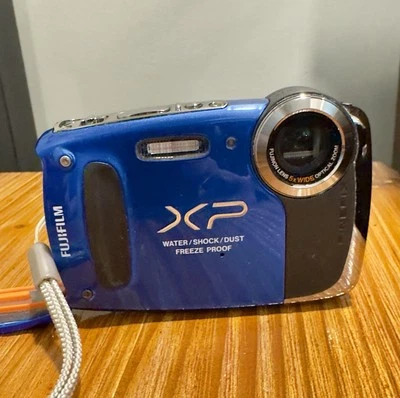 Fujifilm FinePix XP50 Digital Cam 14MP - Waterproof/Shockproof, Battery,Charger - Image 1 of 4