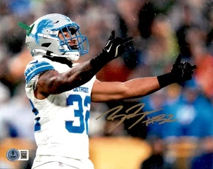 Brian Branch Signed Detroit Lions Middle Fingers 8x10 Photo Beckett Witness COA - Picture 1 of 1