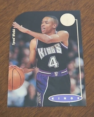 1995 Upper Deck SP Championship Basketball Die-Cut Card #118 Spud Webb - Image 1 of 2