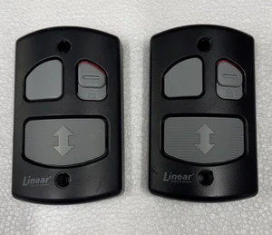 Pair Linear HAE00001 - 3-Button Deluxe Wall Station for Linear Gate Openers Used - Picture 1 of 2