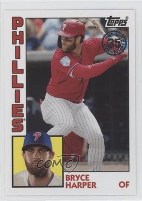 2019 Topps Update 1984 Topps Baseball Bryce Harper #84-38 - Image 1 of 2