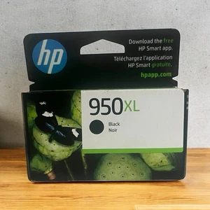HP 950XL Schwarz Tintenpatrone Original OEM Original Neu Versiegelt Abgelaufen 10/2023 - Bild 1 von 7