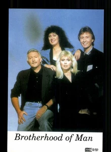 Brotherhood of Man Autogrammkarte Original Signiert # BC 227758 - Bild 1 von 2