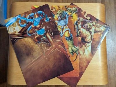 Star Wars Unleashed dorso de tarjeta sin usar - Juego completo SDCC 2004 Foto 1 de 4