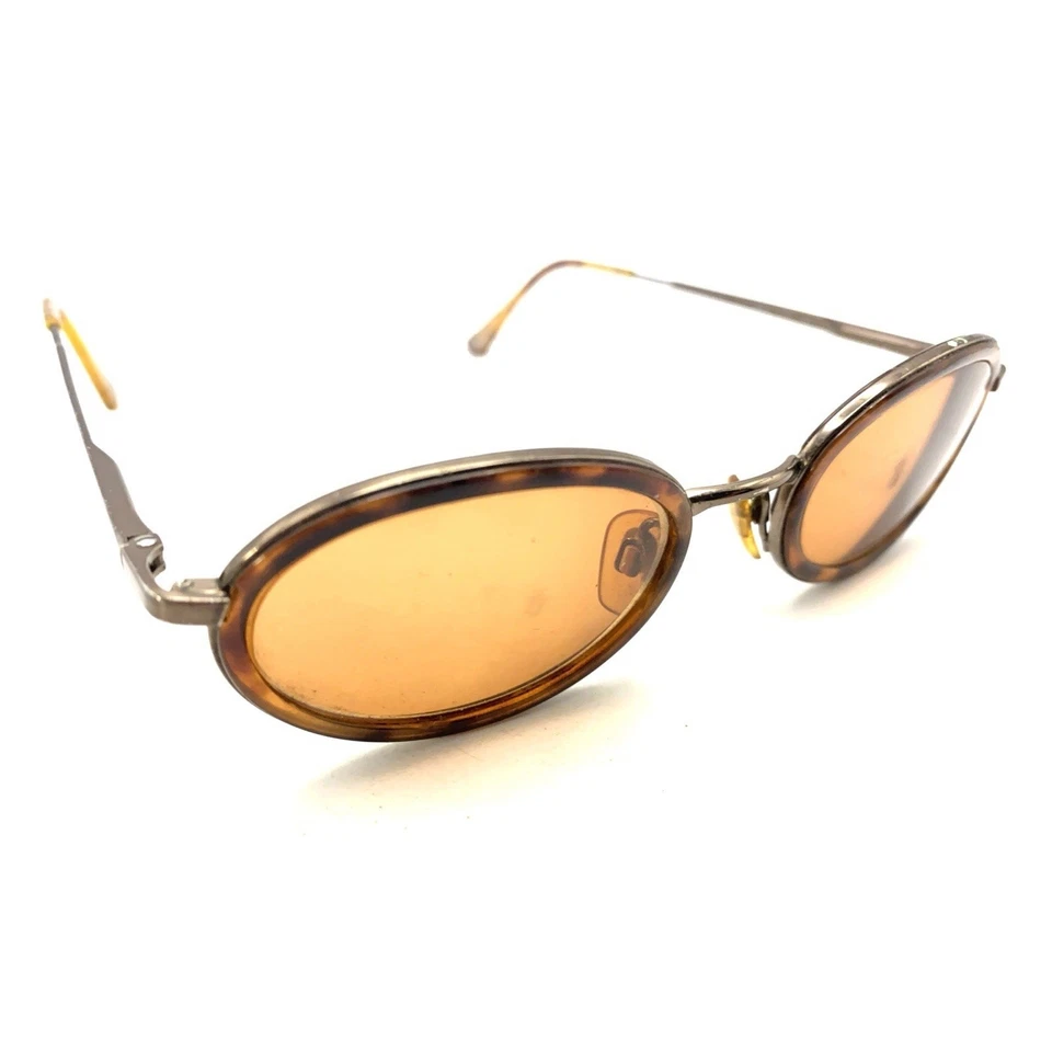 Gafas de sol Giorgio Armani 258-S 1079 marrón tortuga metal redondas marcos 140 Italia Foto 1 de 4