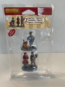 LEMAX CHRISTMAS VILLAGE 3-TEILIGES ZUBEHÖR ~OFF TO SCHOOL~ 2001 - Bild 1 von 6
