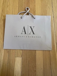 ARMANI EXCHANGE Shopping Gift Bag 15.75x12x 4” , New - Picture 1 of 2