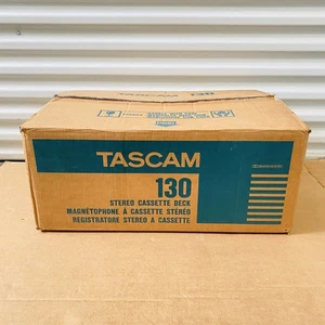 Tascam 130 Grabadora Profesional Cassette Tape Deck con Caja Manual Montaje en Rack Como Nueva - Imagen 1 de 24