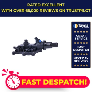 Coolant Thermostat fits RENAULT GRAND SCENIC Mk2 1.6 04 to 08 Gates 8200453422 - Picture 1 of 7