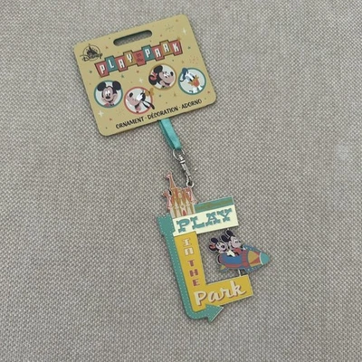 NEW Disney Parks Play In The Park Mickey & Minnie Spinner Christmas Ornament - Image 1 of 3