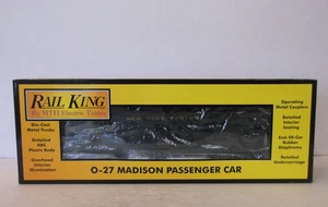 0 guag Rail King by MTH 0-27 Madison Passenger Car New York Central Albany w/box - Picture 1 of 19