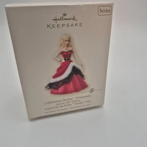 Hallmark Keepsake Celebration Barbie Christmas Ornament 2007 Edition QX2359 - Bild 1 von 5