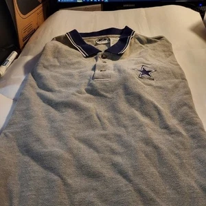 DALLAS COWBOYS EMBROIMERED POLO SHIRT - Picture 1 of 1
