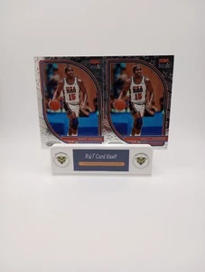 Two (2) 2020-21 PANINI PRIZM USA BASKETBALL #7 MAGIC JOHNSON - Imagen 1 de 2