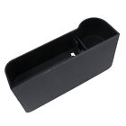  Black Console Table Multifunctional Car Organizer Auto Trash Can Seat