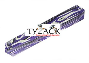 Yunstone Pen Blank Purple White TY-YS110-BL by tyzacktools - Picture 1 of 3