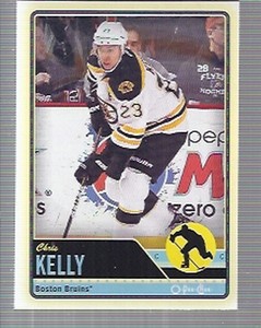 2012-13 O-Pee-Chee Boston Bruins Hockey Card #220 Chris Kelly